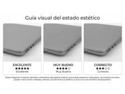 MacBook Air 13" M1 (2020) 8 CPU/7 GPU núcleos - SSD 256Gb - RAM 16Gb - Gris Espacial