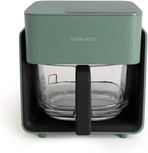 Create Studio Crystal freidora de aire con cesta de cristal