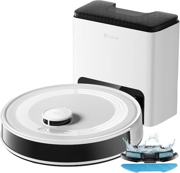 Lefant M2 Plus aspirador autónomo compacto con base