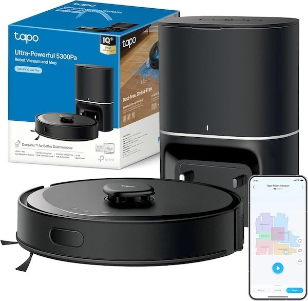 Tapo RV30 MAX Plus robot aspirador con estación de autovaciado