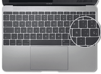 Mac con teclado español