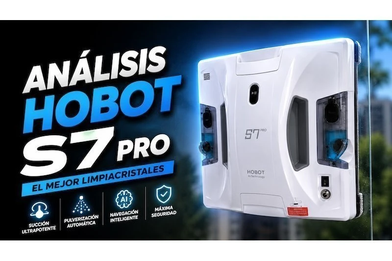 mejor robot limpiacristales Hobot S7 Pro opinión review